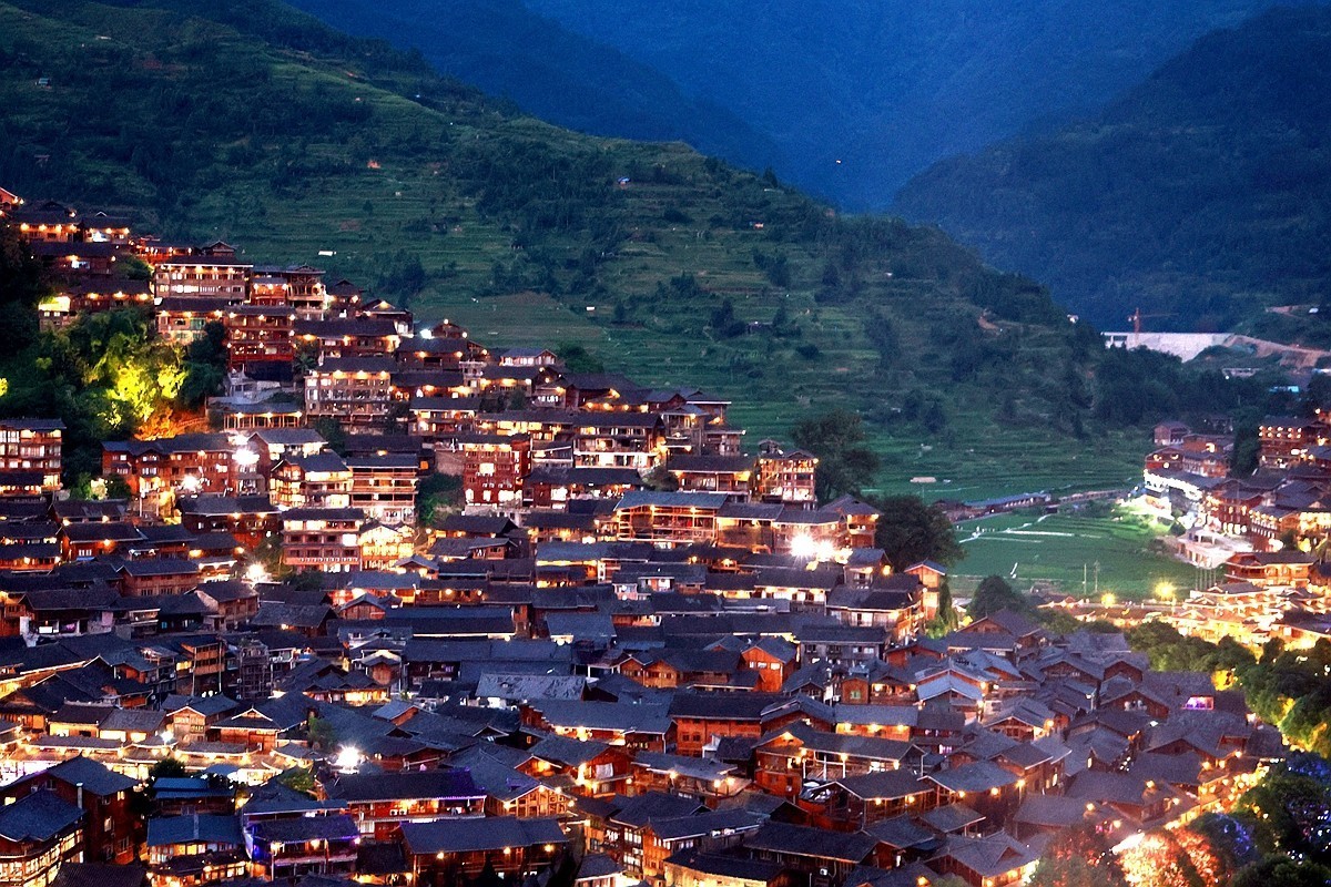 （高感拍摄）——西江千户苗寨夜景-中关村在线摄影论坛